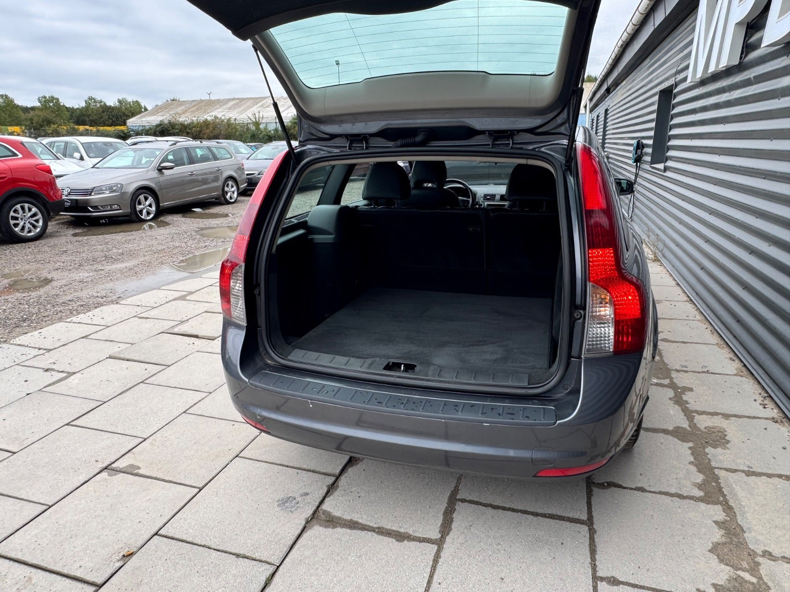 Sort Volvo V50 fra 2008