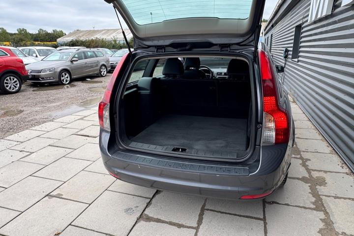 Sort Volvo V50 fra 2008