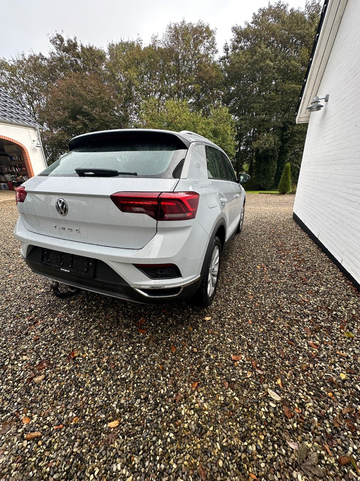 Hvid VW T-Roc fra 2020