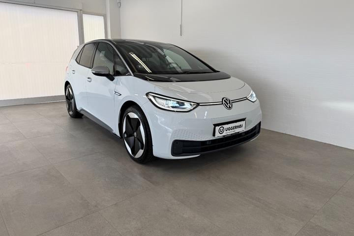 Hvid VW ID.3 fra 2020