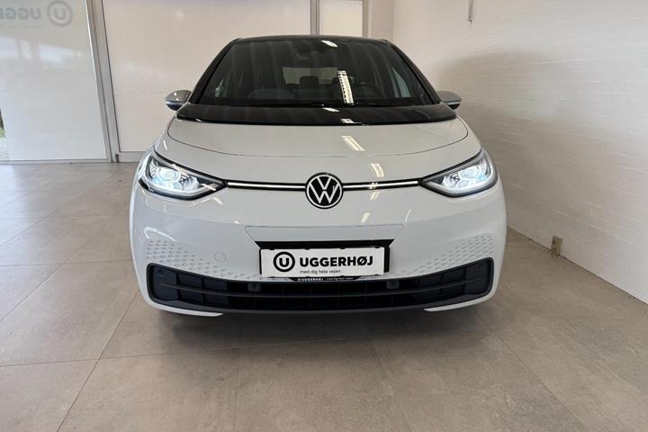 Hvid VW ID.3 fra 2020