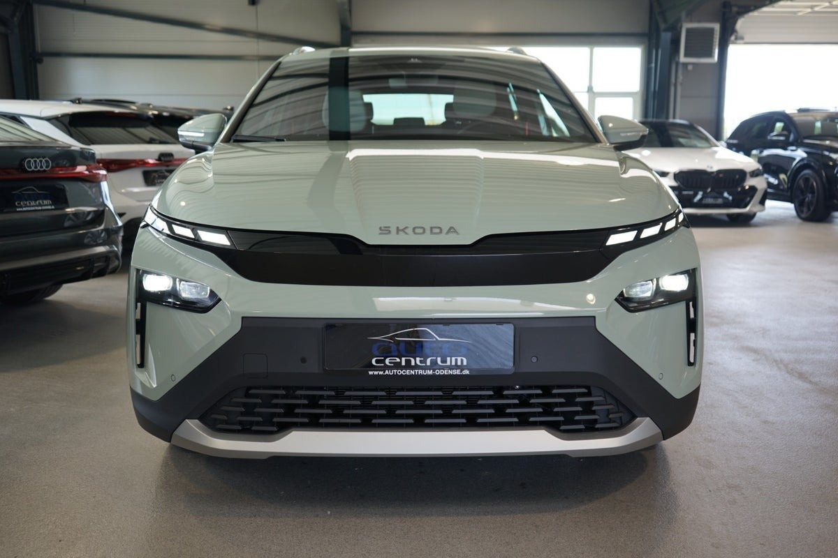 Grøn Skoda Elroq fra 2025
