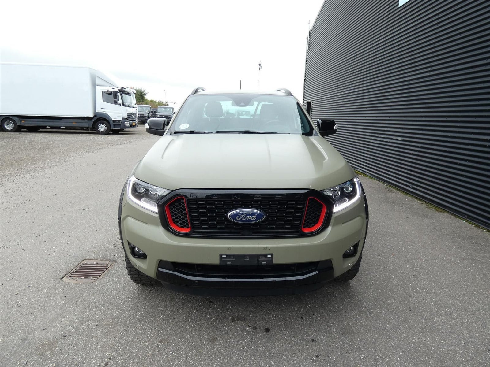 Grøn Ford Ranger fra 2022
