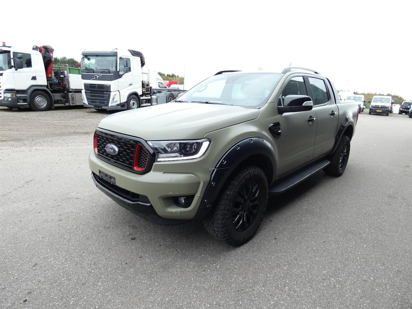 Grøn Ford Ranger fra 2022