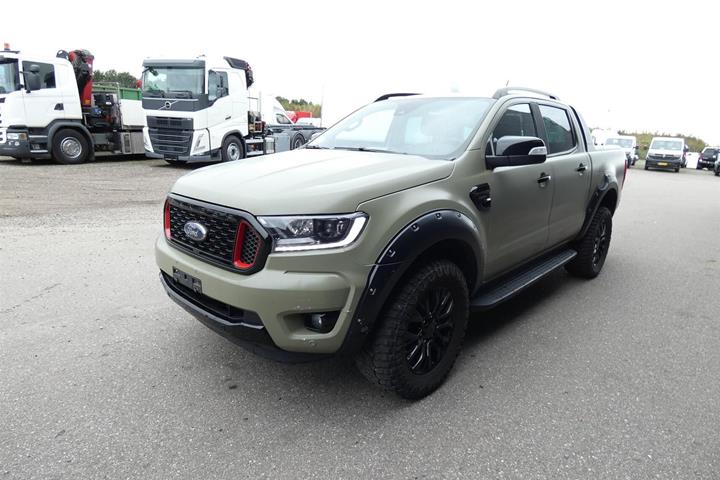 Grøn Ford Ranger fra 2022