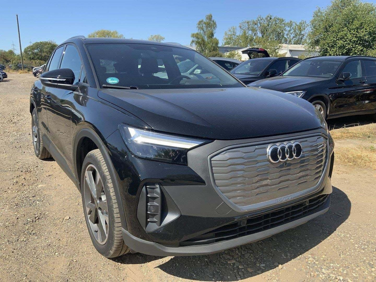 Sort Audi Q4 e-tron fra 2023