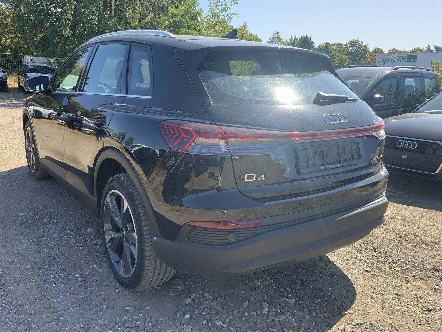 Sort Audi Q4 e-tron fra 2023