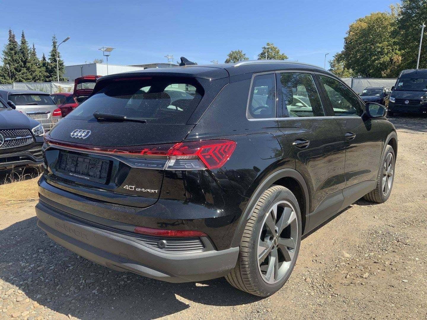 Sort Audi Q4 e-tron fra 2023