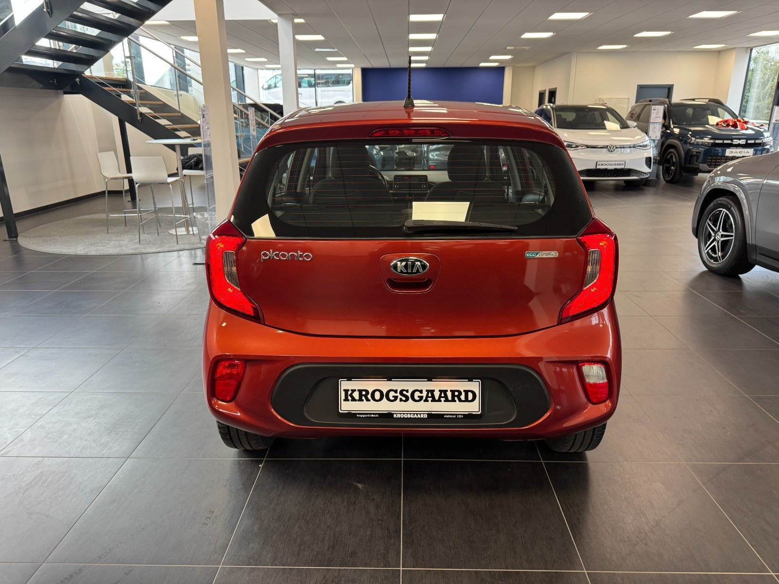 Orange Kia Picanto fra 2018