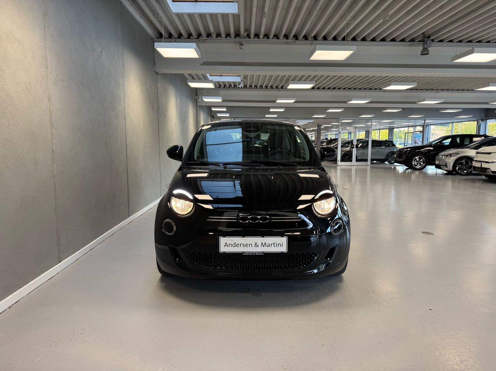 Sort Fiat 500e fra 2023