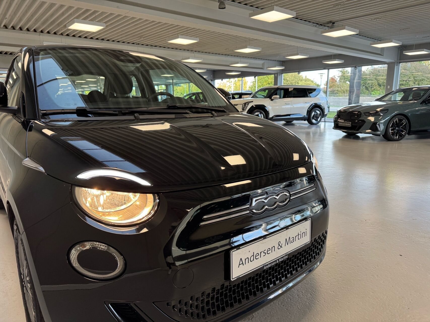 Sort Fiat 500e fra 2023