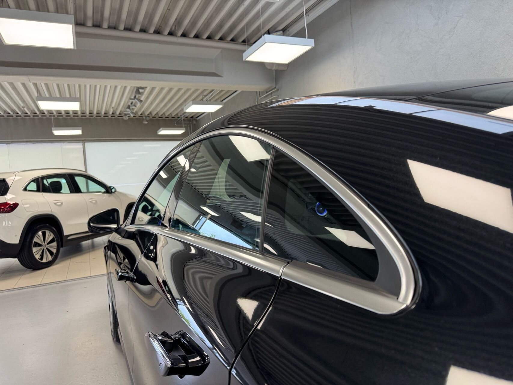 Sort Mercedes CLA250+ fra 2025