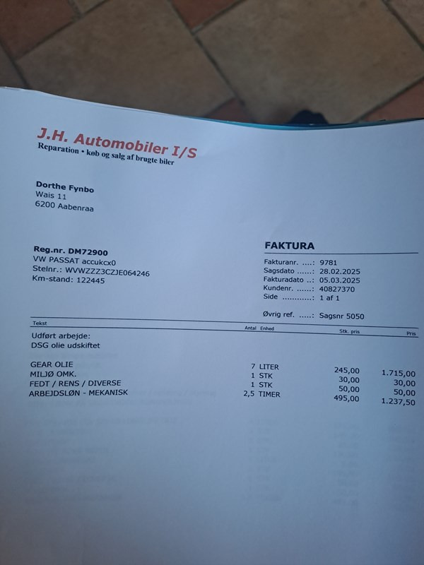 undefined VW Passat fra 2017
