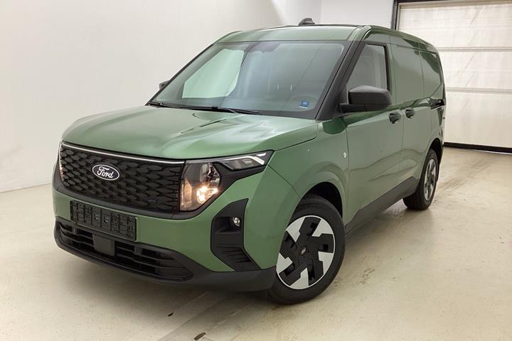 Grøn Ford E-Transit Courier fra 2026