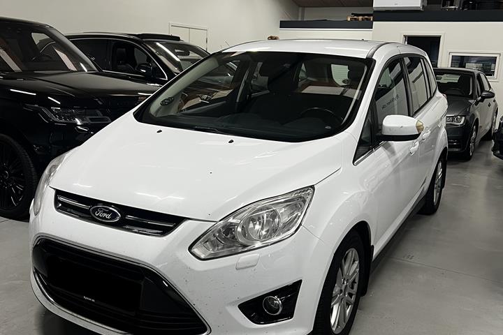 Hvid Ford C-MAX fra 2015