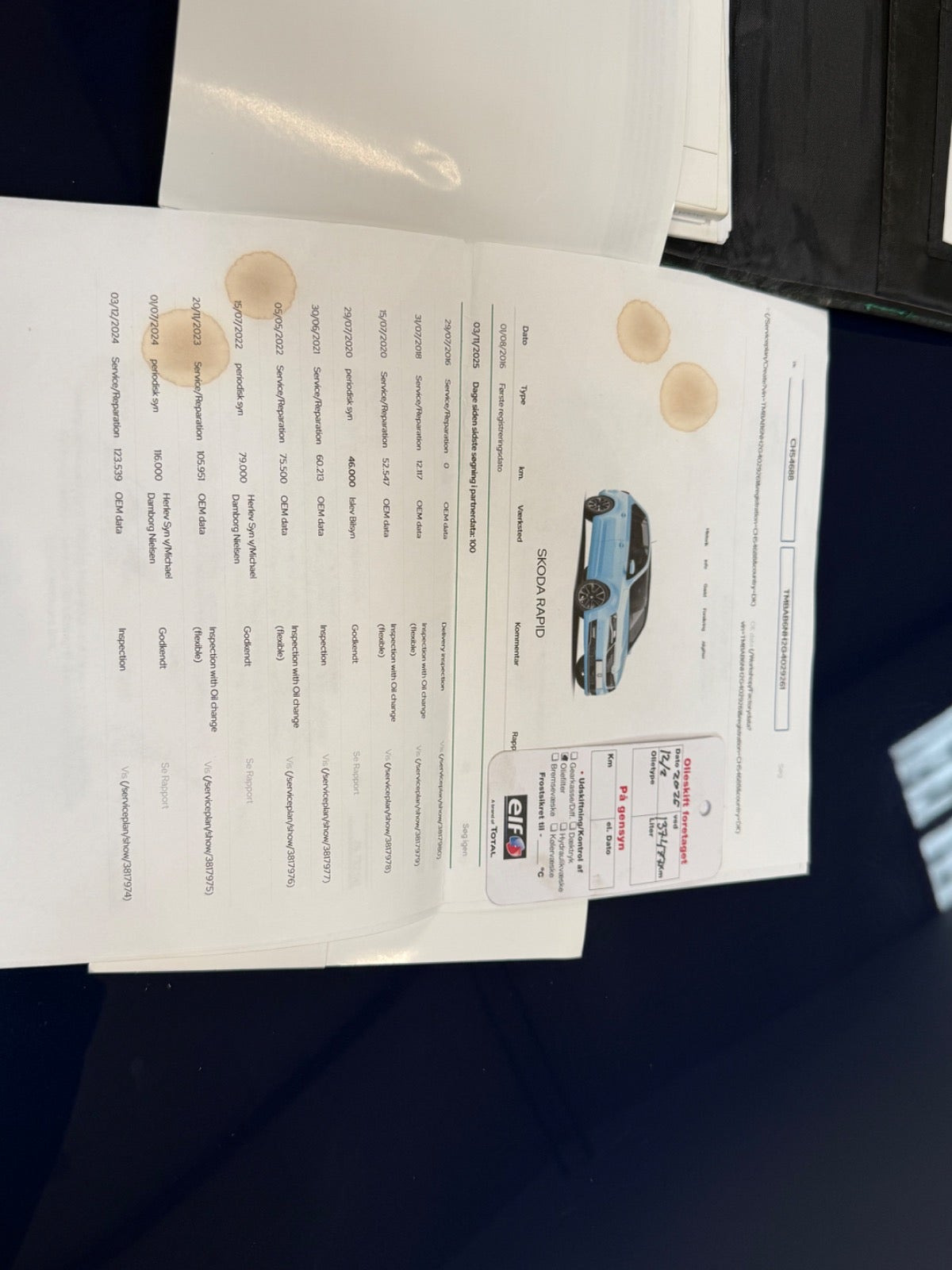 undefined Skoda Rapid fra 2016