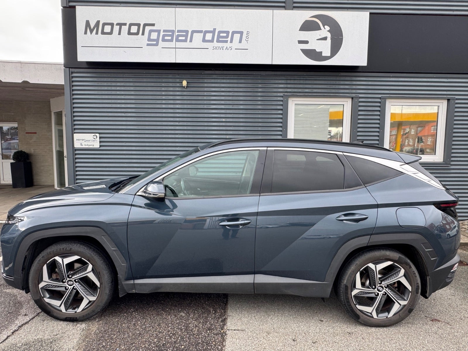 Blå Hyundai Tucson fra 2022