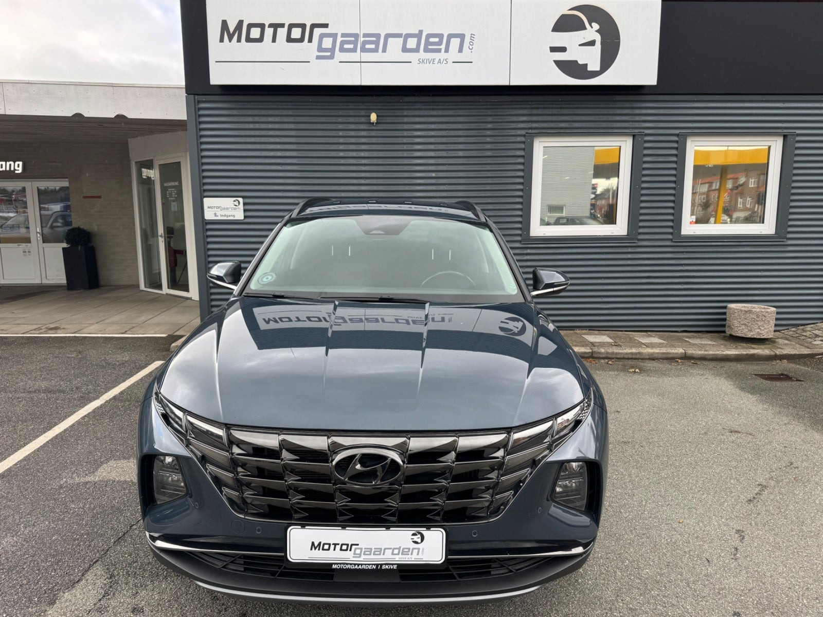 Blå Hyundai Tucson fra 2022
