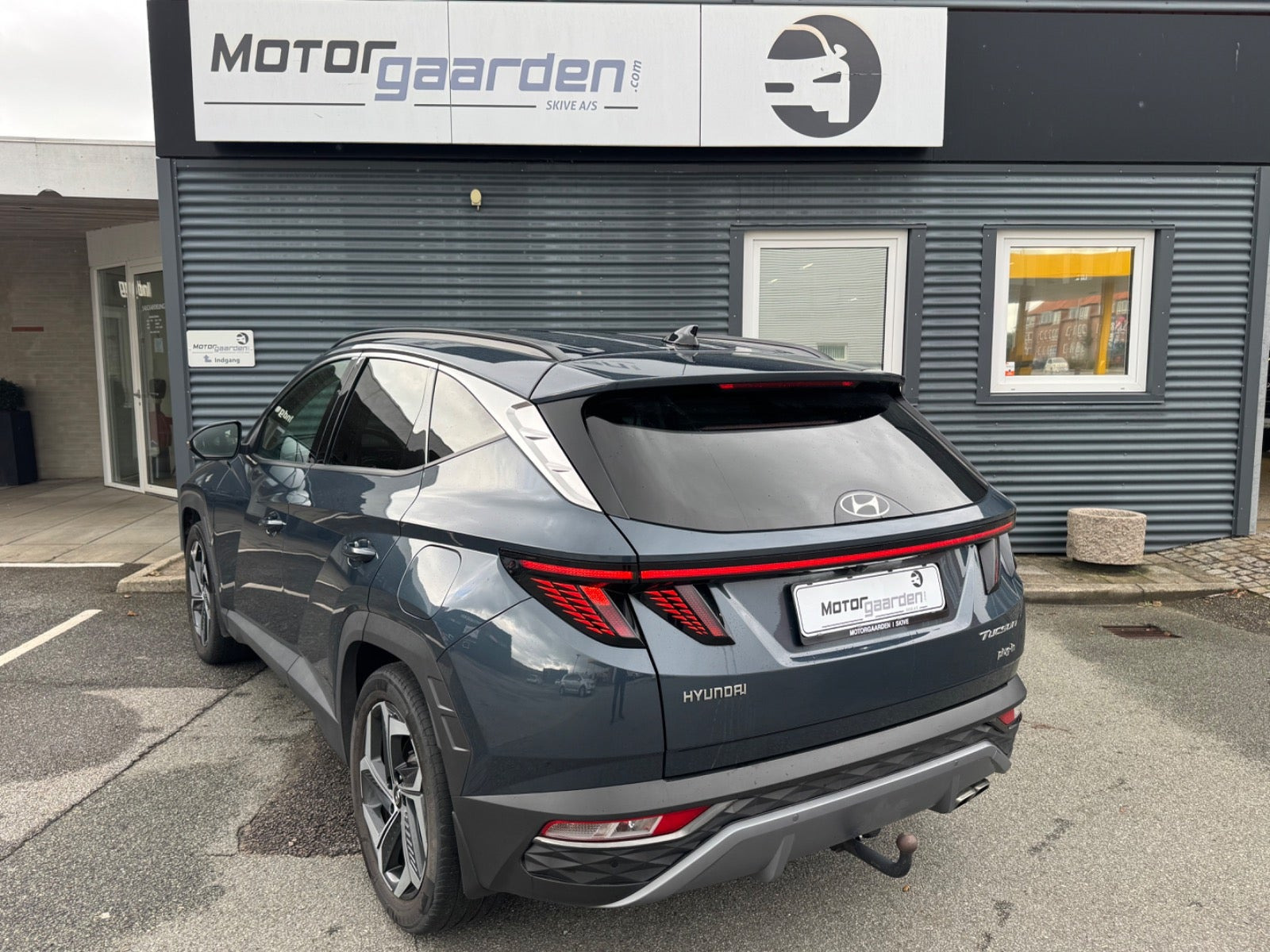 Blå Hyundai Tucson fra 2022