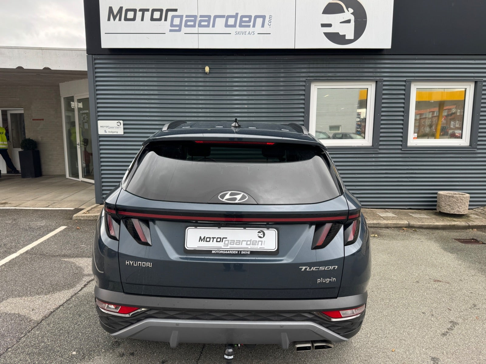 Blå Hyundai Tucson fra 2022