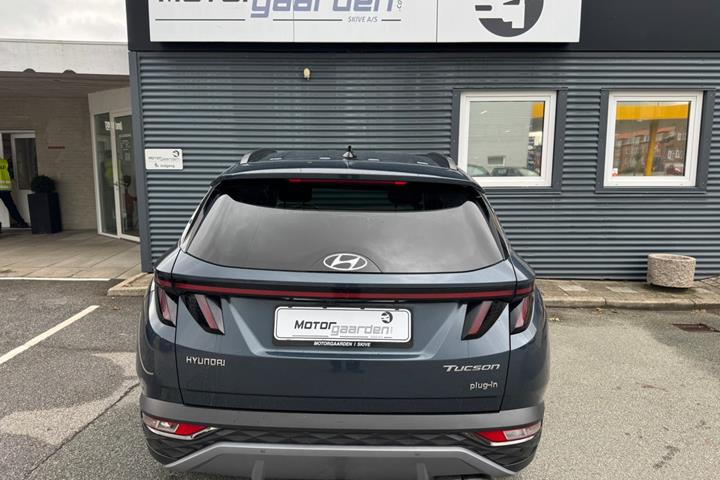 Blå Hyundai Tucson fra 2022