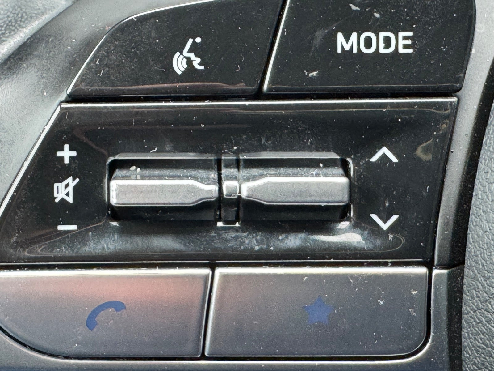 Blå Hyundai Tucson fra 2022