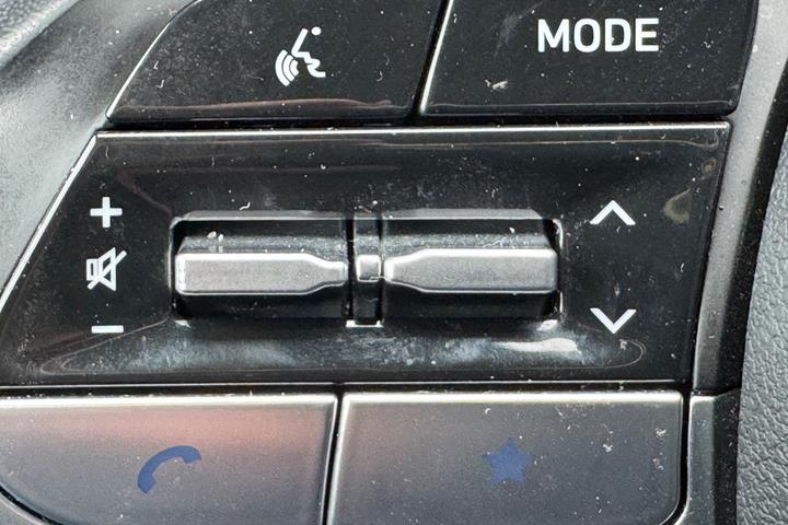 Blå Hyundai Tucson fra 2022