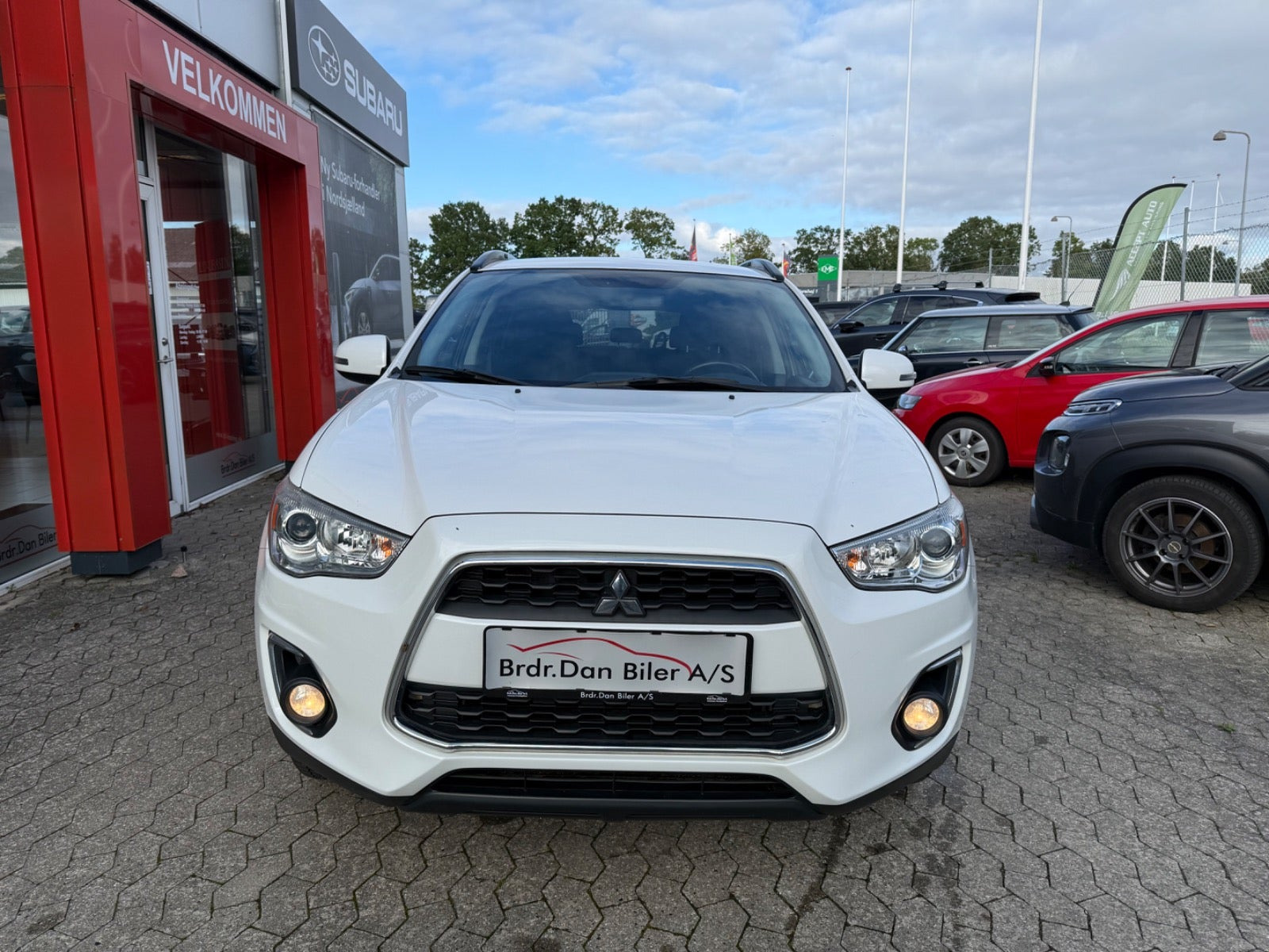 Hvid Mitsubishi ASX fra 2015