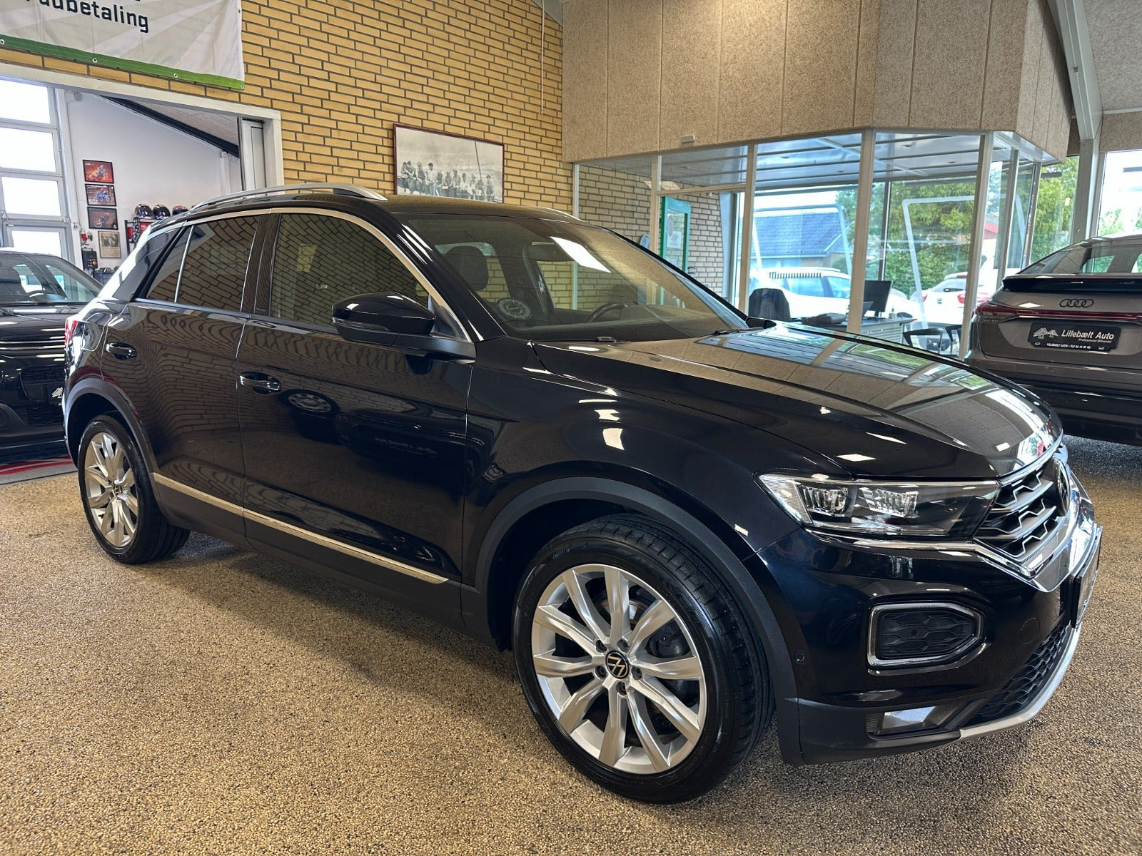 Sort VW T-Roc fra 2021