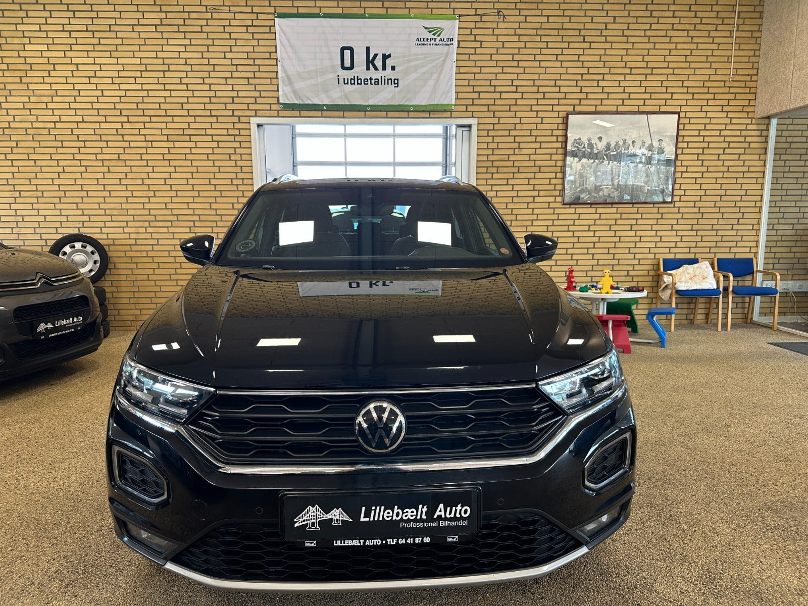 Sort VW T-Roc fra 2021