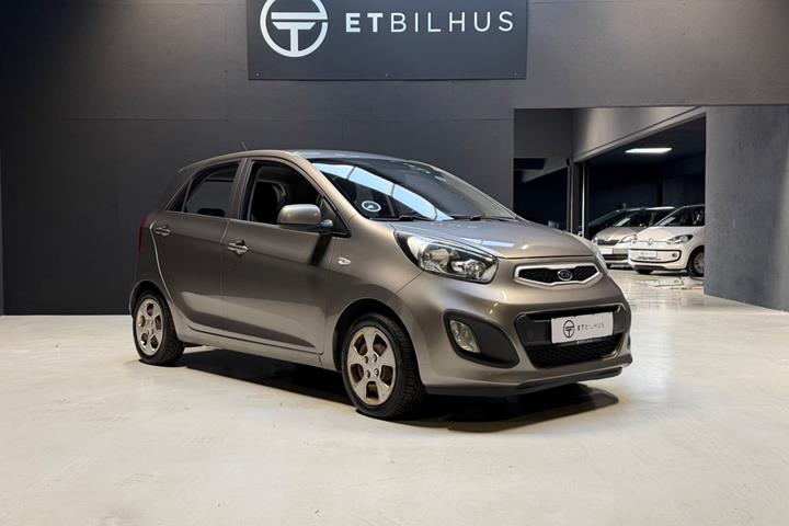 Orange Kia Picanto fra 2012