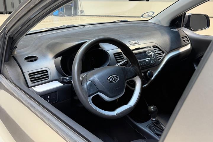 Orange Kia Picanto fra 2012