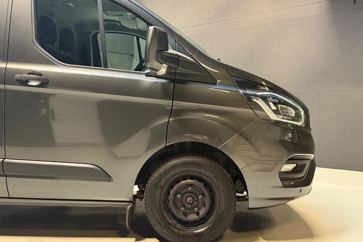 Grå Ford Transit Custom 280 L1 fra 2018