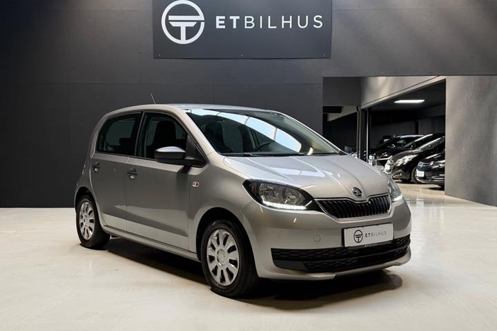 Orange Skoda Citigo fra 2018