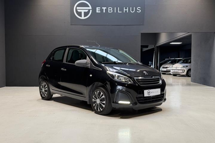 Sort Peugeot 108 fra 2014