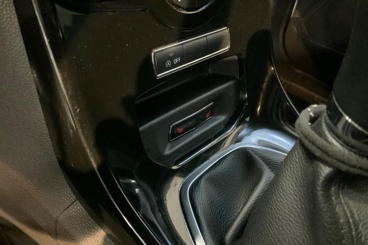 Hvid Ford Fiesta fra 2015