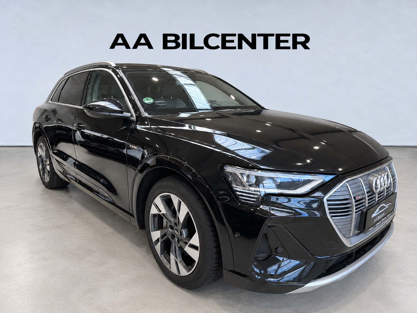 Sort Audi e-tron fra 2023