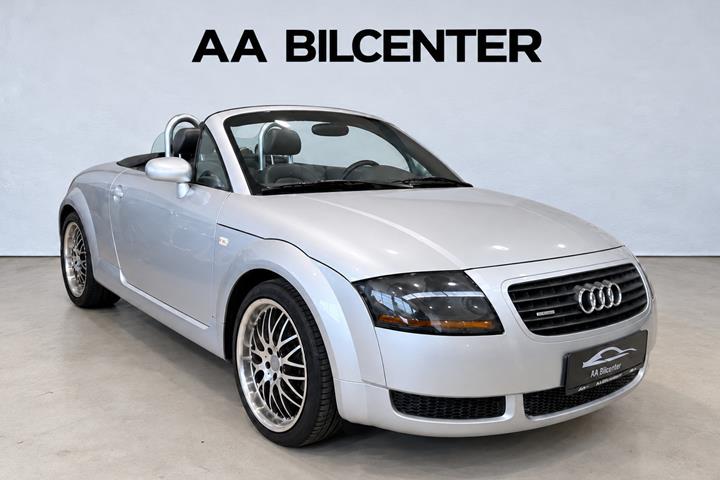 Sølv Audi TT fra 2001
