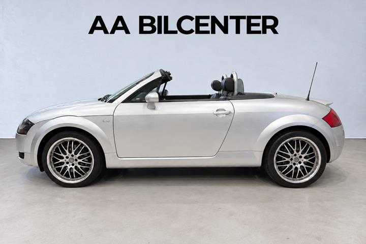 Sølv Audi TT fra 2001