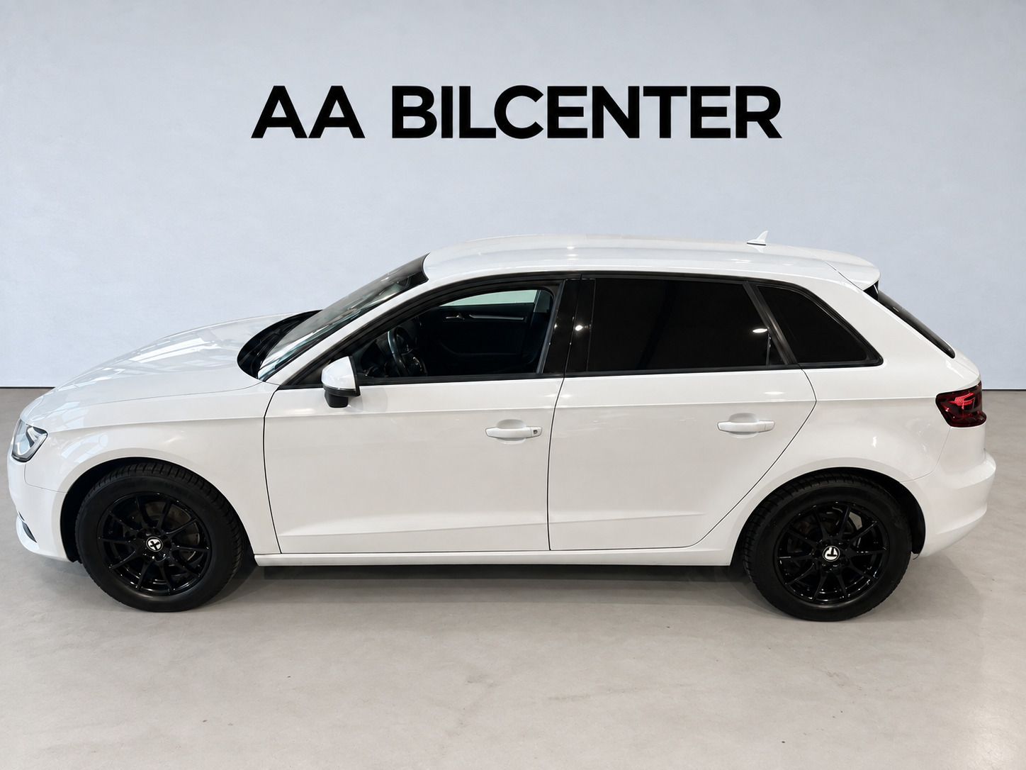 Hvid Audi A3 fra 2013