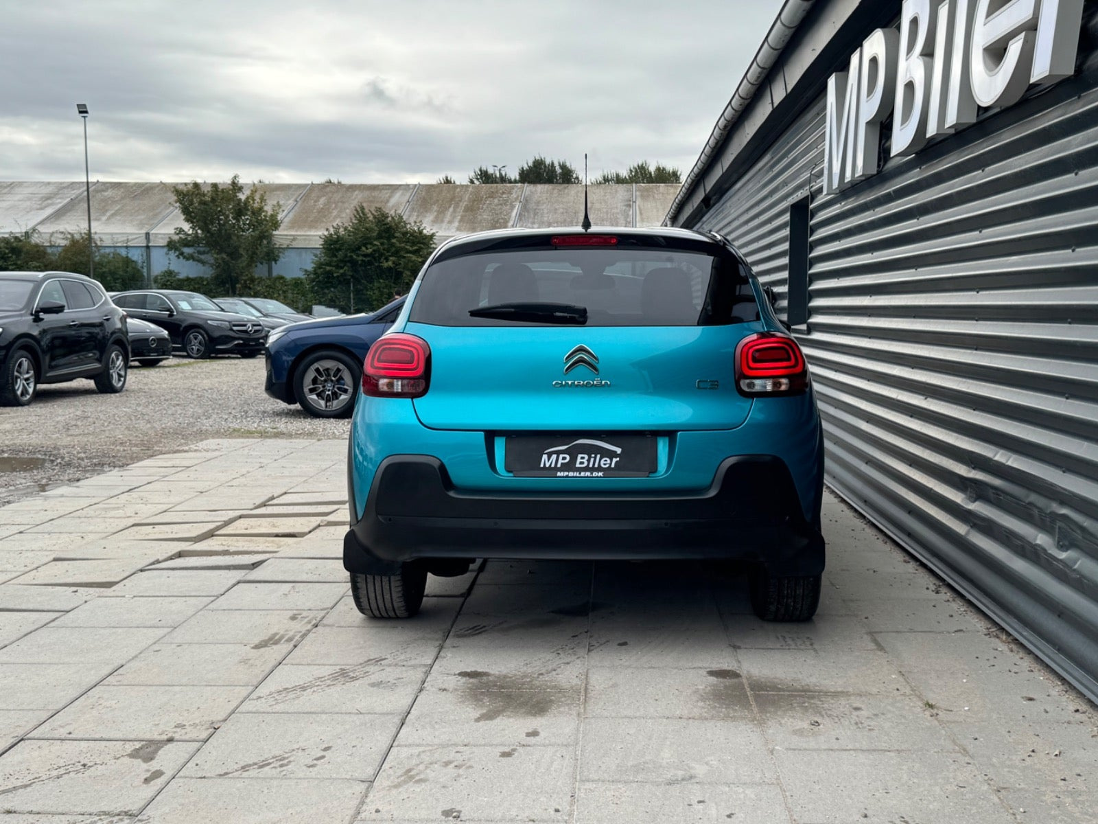 Blå Citroën C3 fra 2020