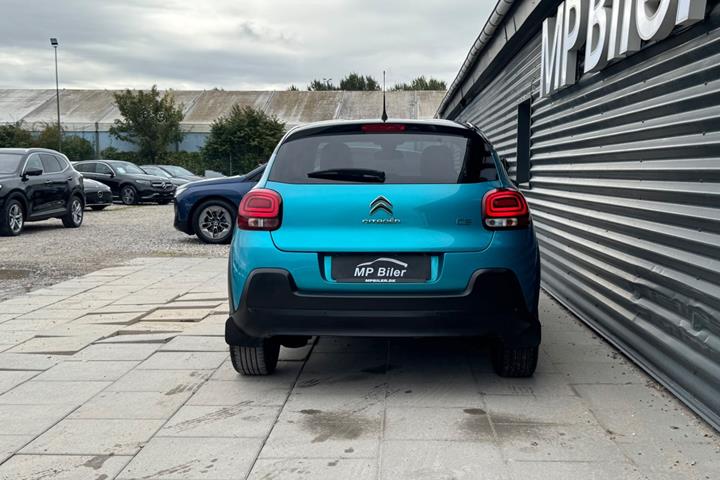 Blå Citroën C3 fra 2020