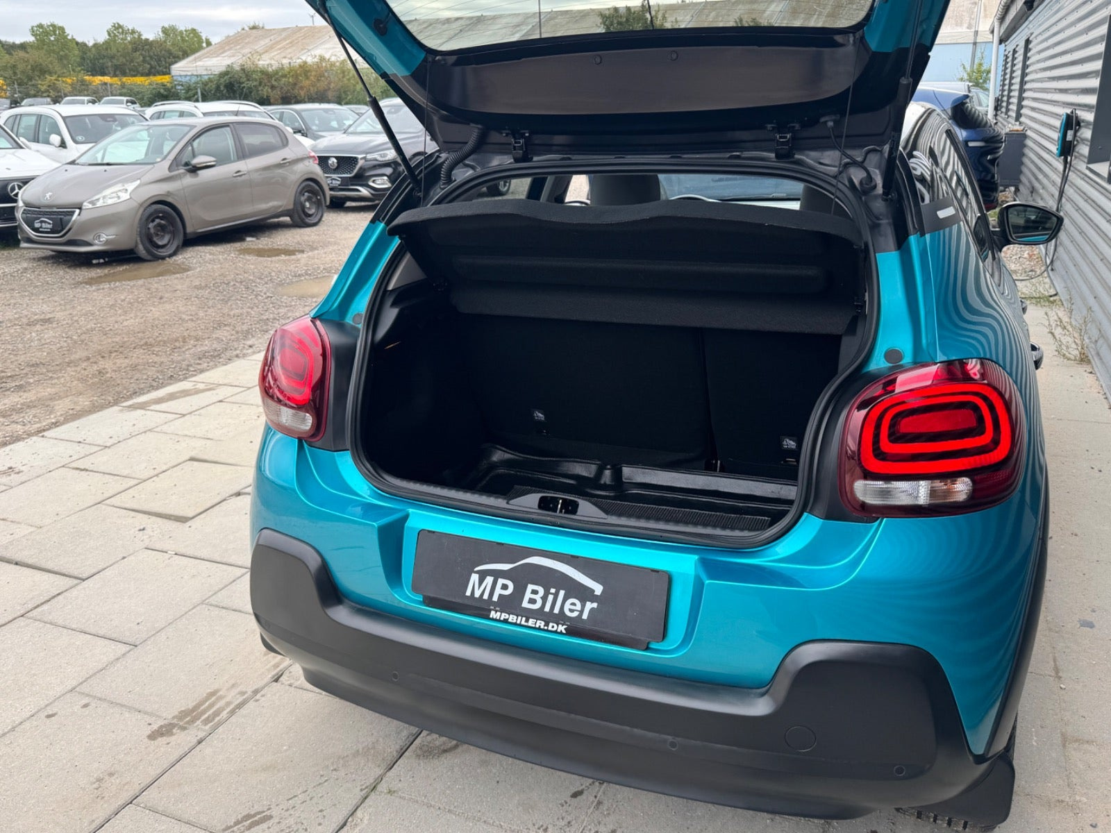 Blå Citroën C3 fra 2020