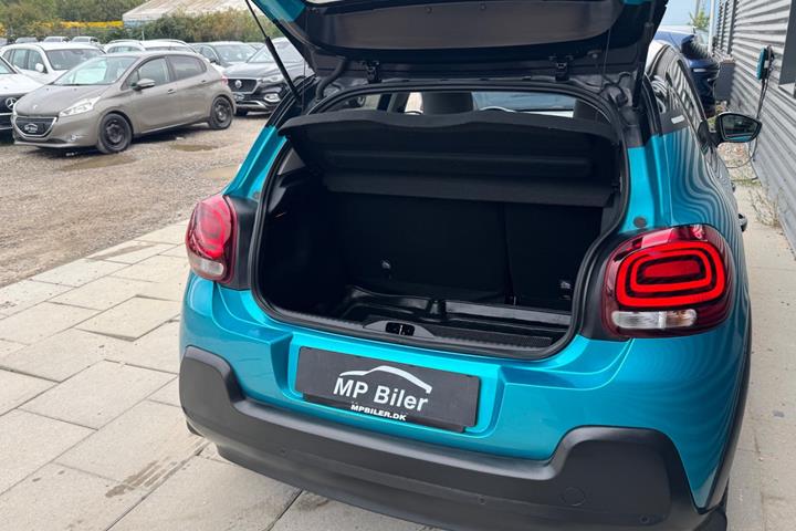 Blå Citroën C3 fra 2020