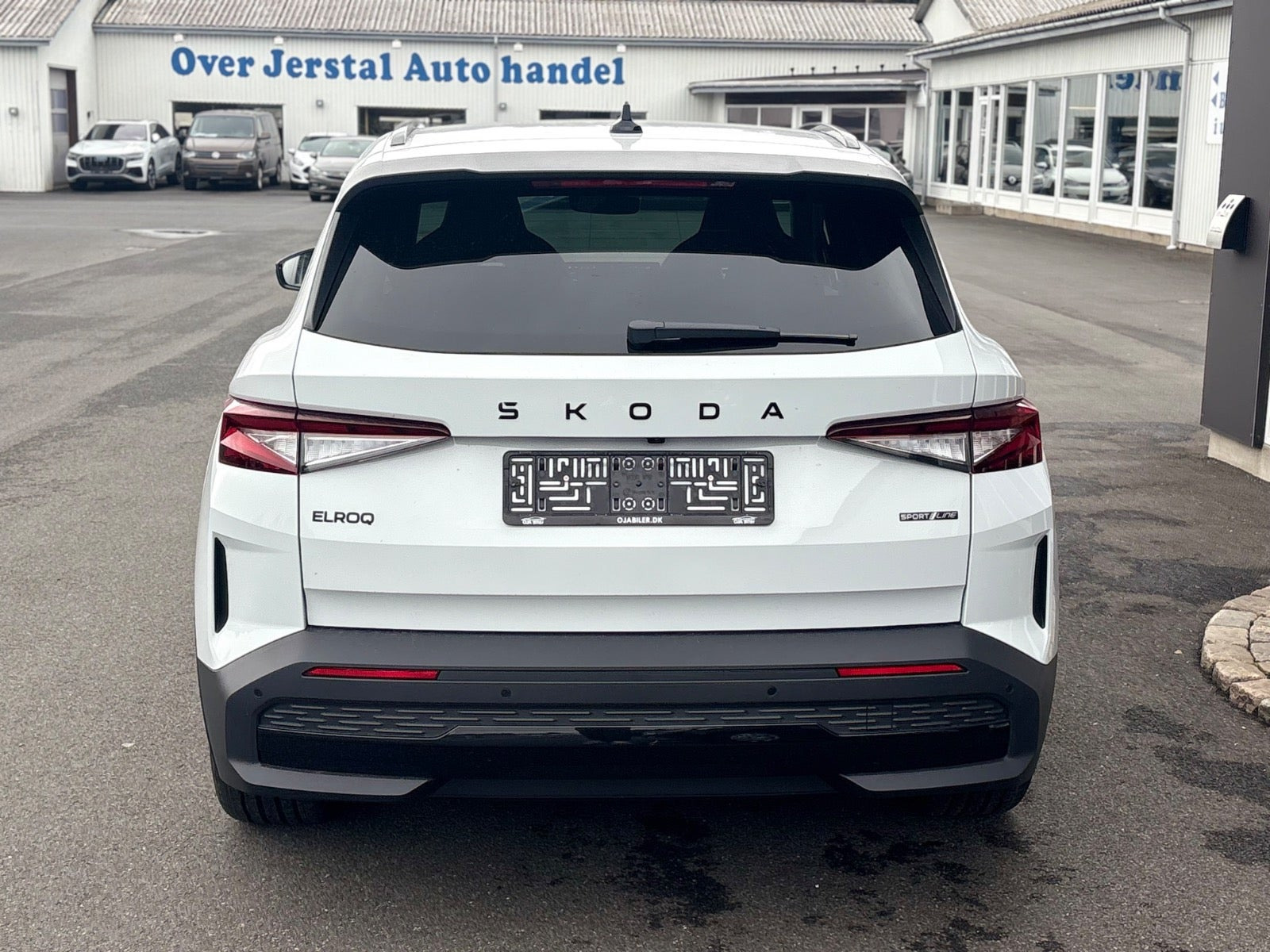 Hvid Skoda Elroq fra 2026