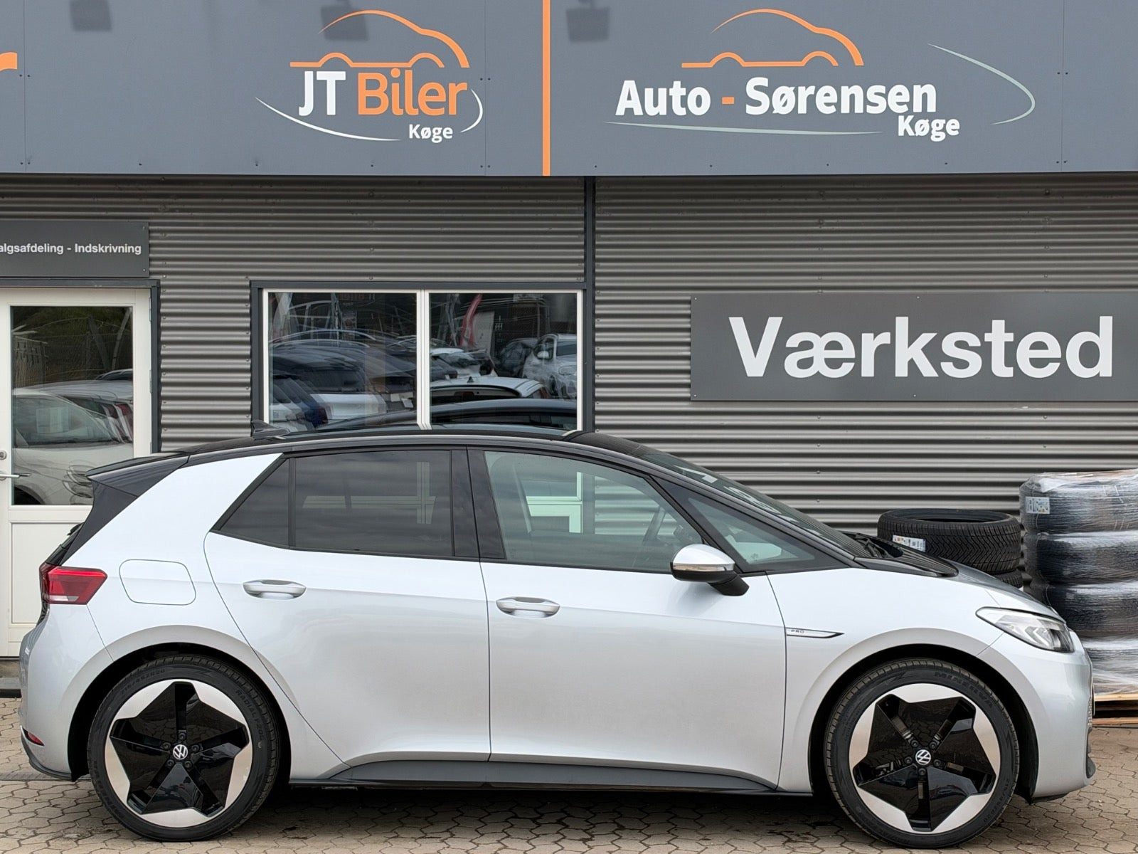 Sølv VW ID.3 fra 2023