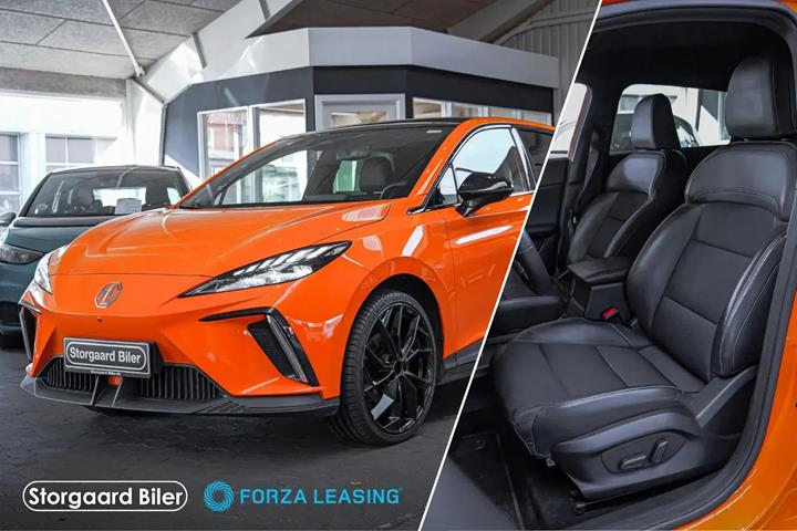 Orange MG MG4 fra 2022