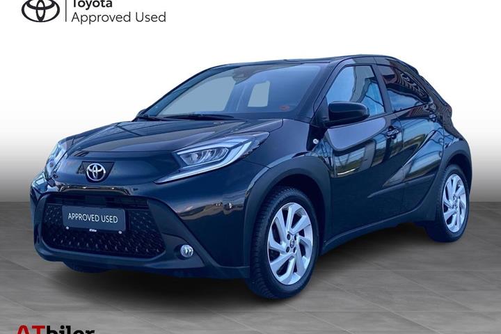 Sort Toyota Aygo X fra 2024