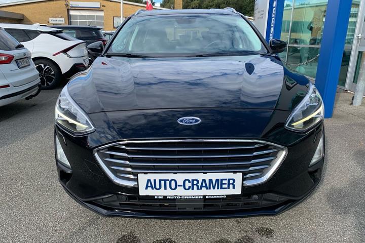 Sort Ford Focus fra 2019