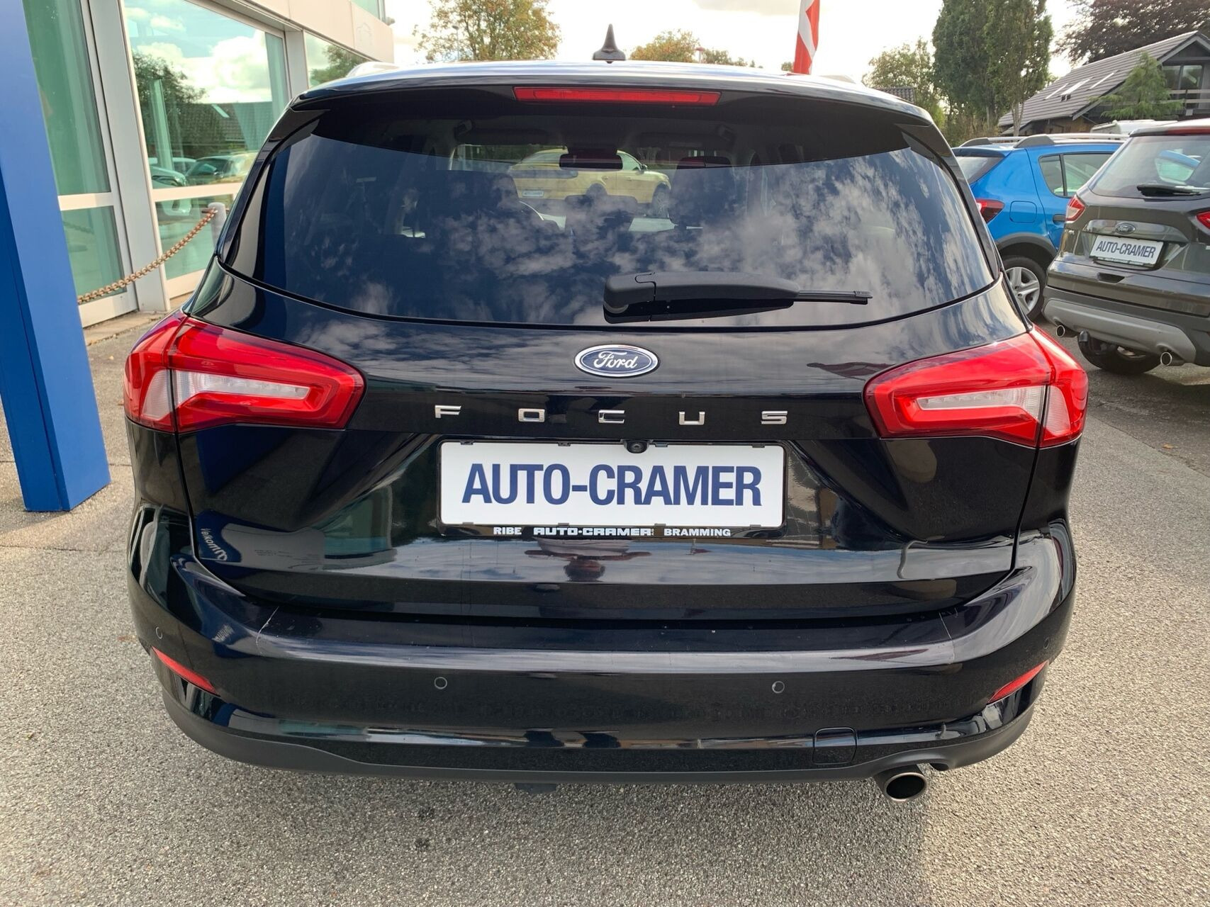 Sort Ford Focus fra 2019